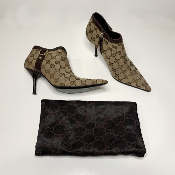 Gucci Shoes - Gucci Brown Ankle Boots & Booties
